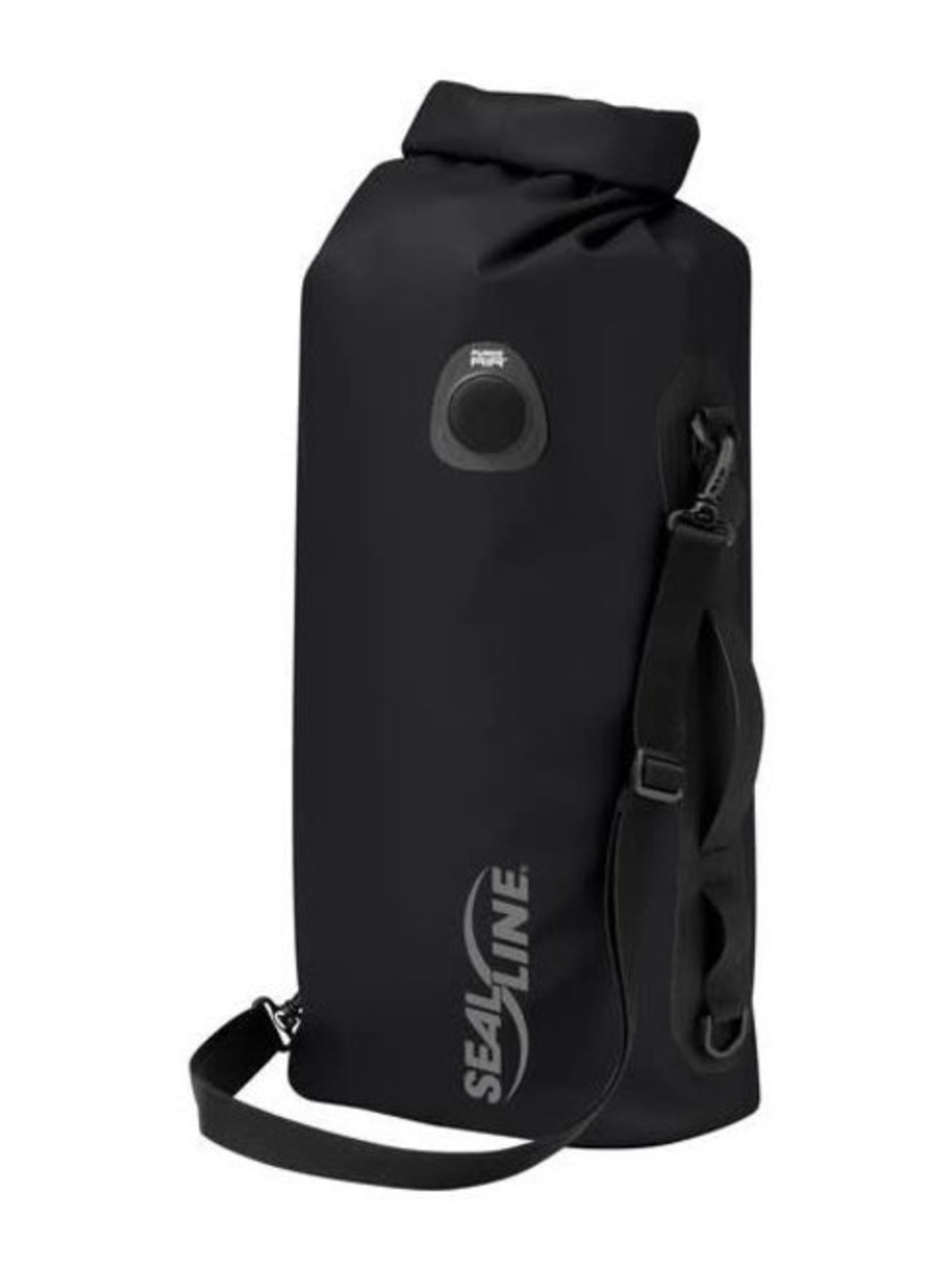 Black Dry Duffel Bag - Waterproof Men’s Carry Bag